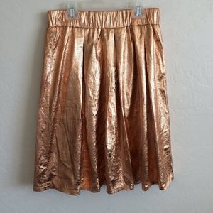 Anthropologie Moulinette Soeurs Copper/Rose Gold M